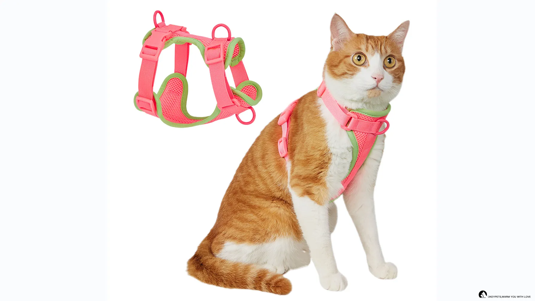 Fashion no pull training dog harness factory | OKEYPETS 1