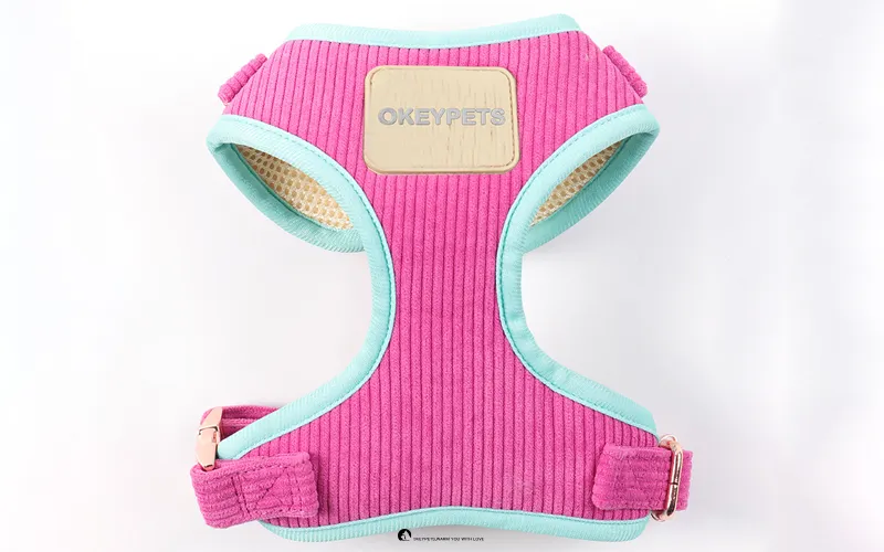 Proveedor de arneses para perros de calidad con clip frontal | OKEYPETS 1