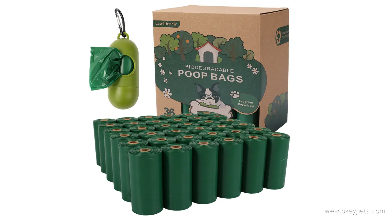 Sacs à déjections canines biodégradables en gros 1