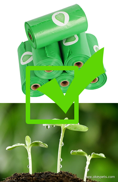 Sacs à déjections canines biodégradables et étanches 15