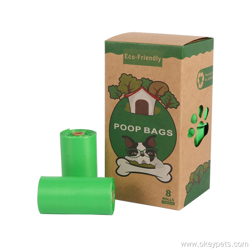 Sacs à déjections animales écologiques en gros, sacs poubelle portables pour animaux de compagnie en extérieur 17