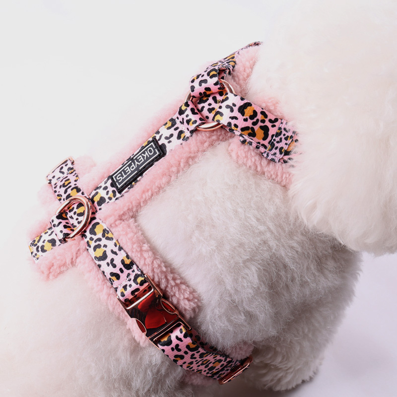 Custom Luxury Sherpa Dog Harness No-Pull Comfort  Dog Harness 23