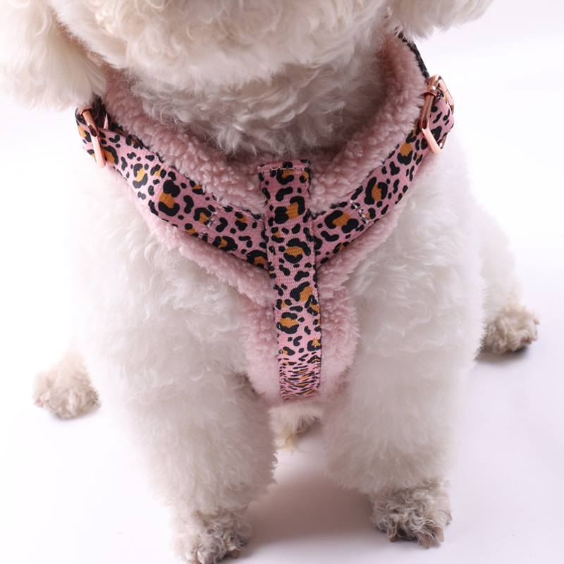 Custom Luxury Sherpa Dog Harness No-Pull Comfort  Dog Harness 22