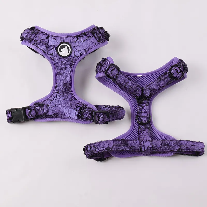 Embroidered Mesh Dog Harness - Adjustable & Breathable 3