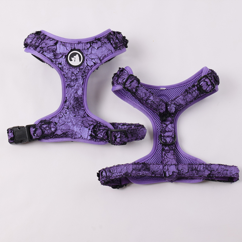 New Pet Supplies Adjustable Embroidered Pattern Dog Vest Harness for Pets 16