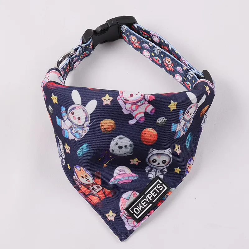 Adjustable Dog Bandana Collar 4