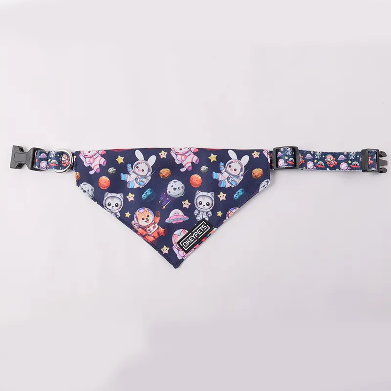 Adjustable Dog Bandana Collar 5