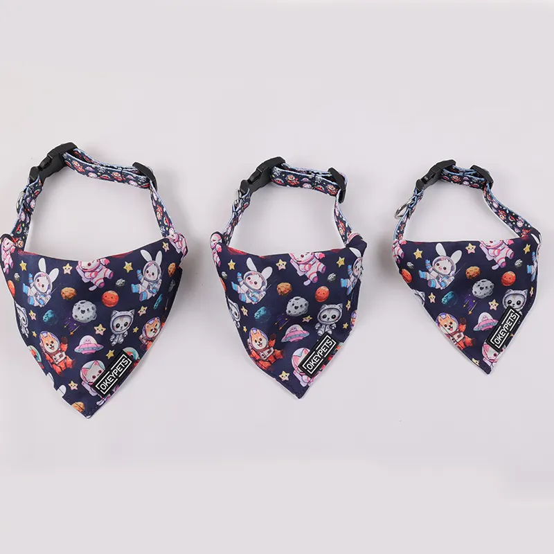 Adjustable Dog Bandana Collar 7