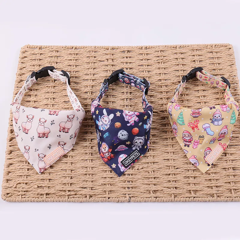 Adjustable Dog Bandana Collar 6