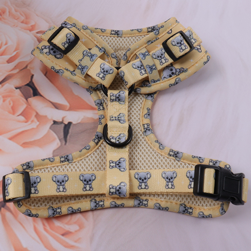 Ensemble de harnais pour chien, nouveau modèle, vente en gros, néoprène durable, polyester, sublimation, accessoires pour animaux de compagnie 15