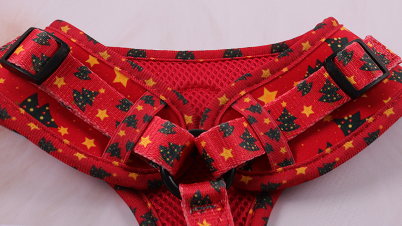 Ensemble de harnais pour chien, nouveau modèle, vente en gros, néoprène durable, polyester, sublimation, accessoires pour animaux de compagnie 17