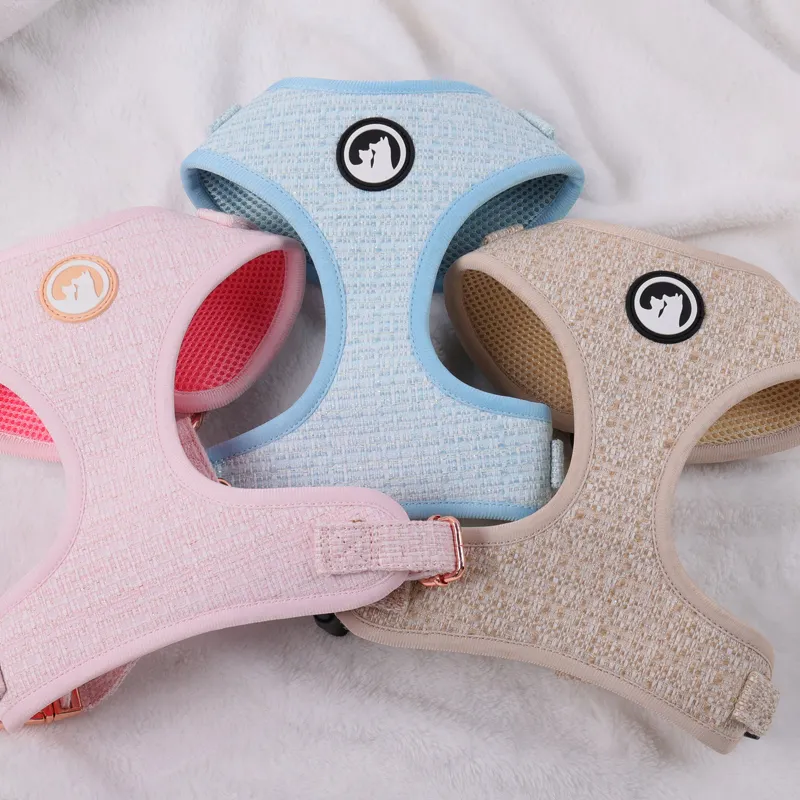 Plaids Tweed Dog Harness Set - Outdoor Pet Essentials 2