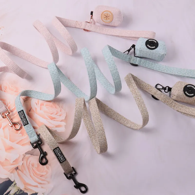 Plaids Tweed Dog Harness Set - Outdoor Pet Essentials 4