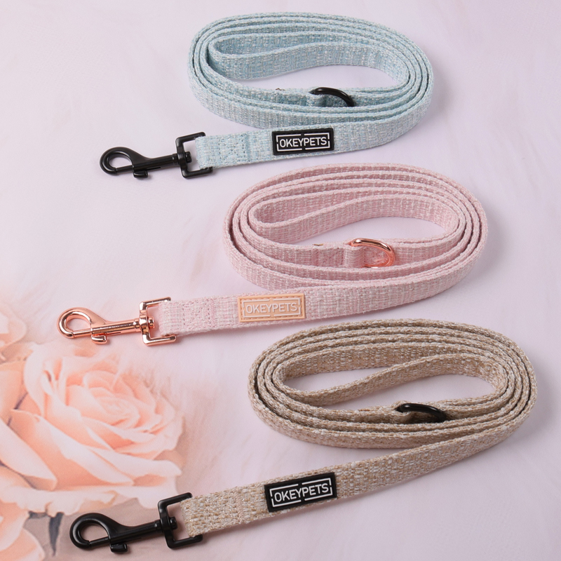 Factory Custom Plaids Tweed Dog Harness New Styles Adjustable Dog Neck Harness 15