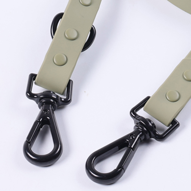 OKEYPETS Wholesale 7 Colors PVC Dog Collar Dog Leash  Custom Waterproof PVC Dog Lead Collar With Name Tag 31