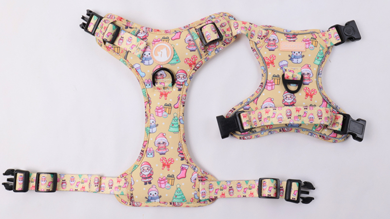 Harnais anti-traction pour chien, fabrication sur mesure, harnais robuste pour animaux de compagnie 6