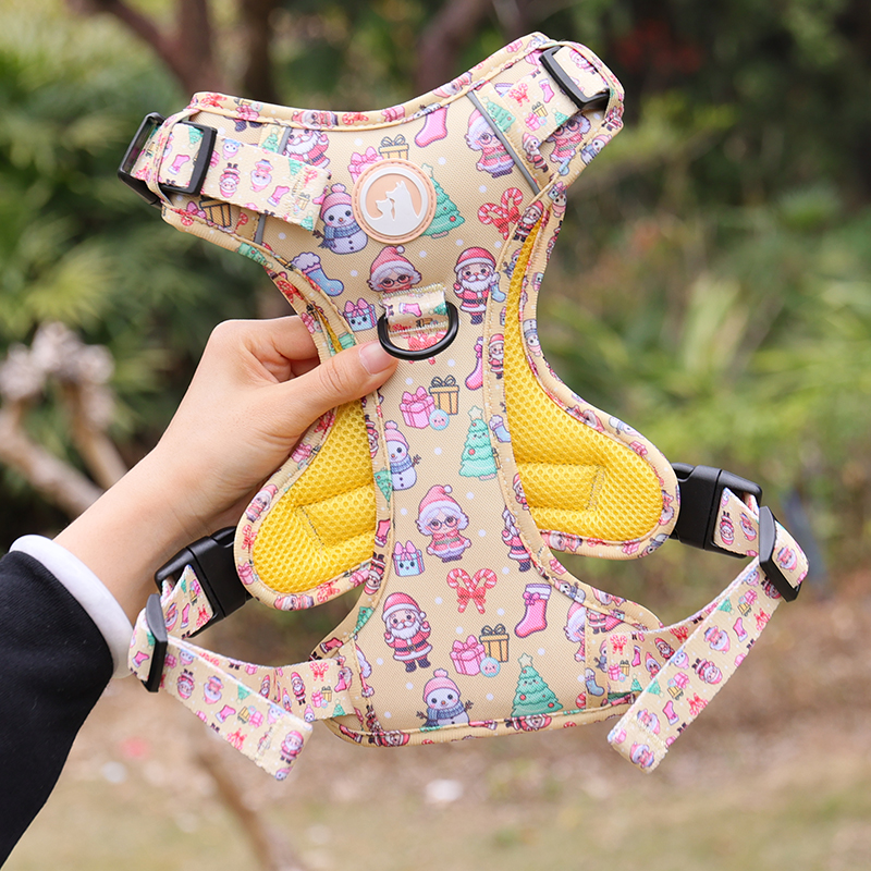 Harnais anti-traction pour chien, fabrication sur mesure, harnais robuste pour animaux de compagnie 14