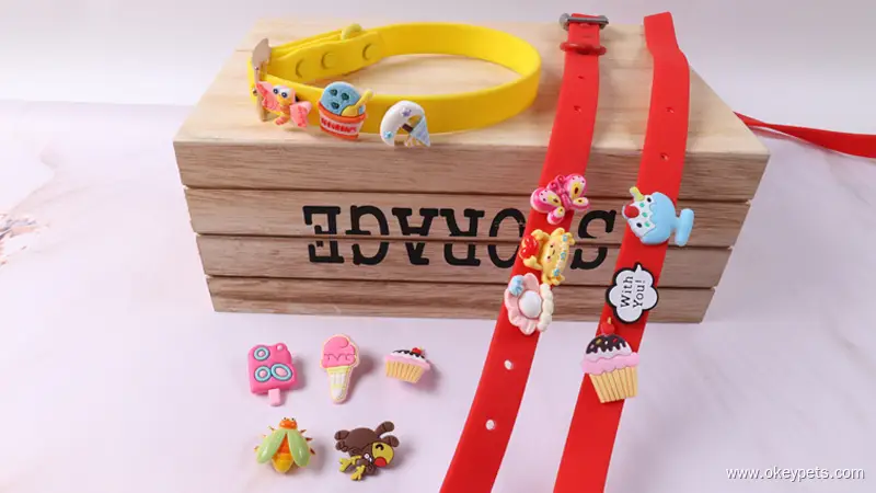 Collier pour chien en PVC à faire soi-même, étanche, en silicone, avec laisse et accessoires. 1