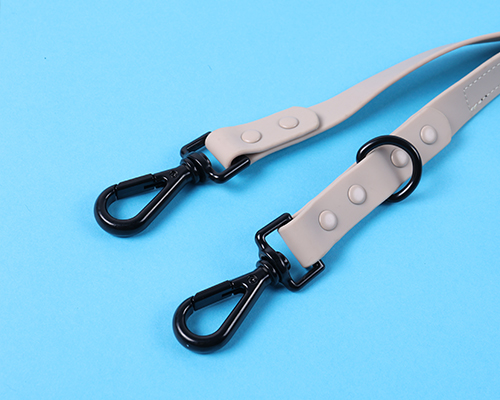 Laisse de traction double en PVC sur mesure pour chien, imperméable, pour promenades en extérieur 10