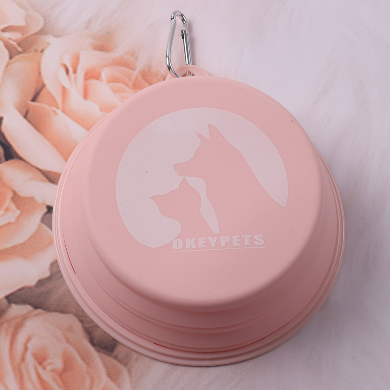 OKYEPETS Gamelle pliable en silicone en forme de D pour chien 16