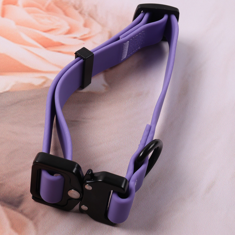 OKEYPETS Custom PVC Dog Collar Heavy Duty Waterproof Silicone Dog Collar 14
