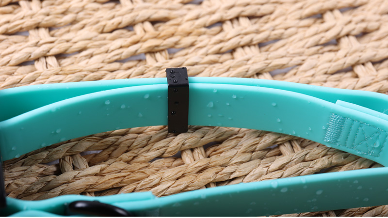 Collier pour chien OKEYPETS personnalisé en PVC, résistant et imperméable, en silicone. 8