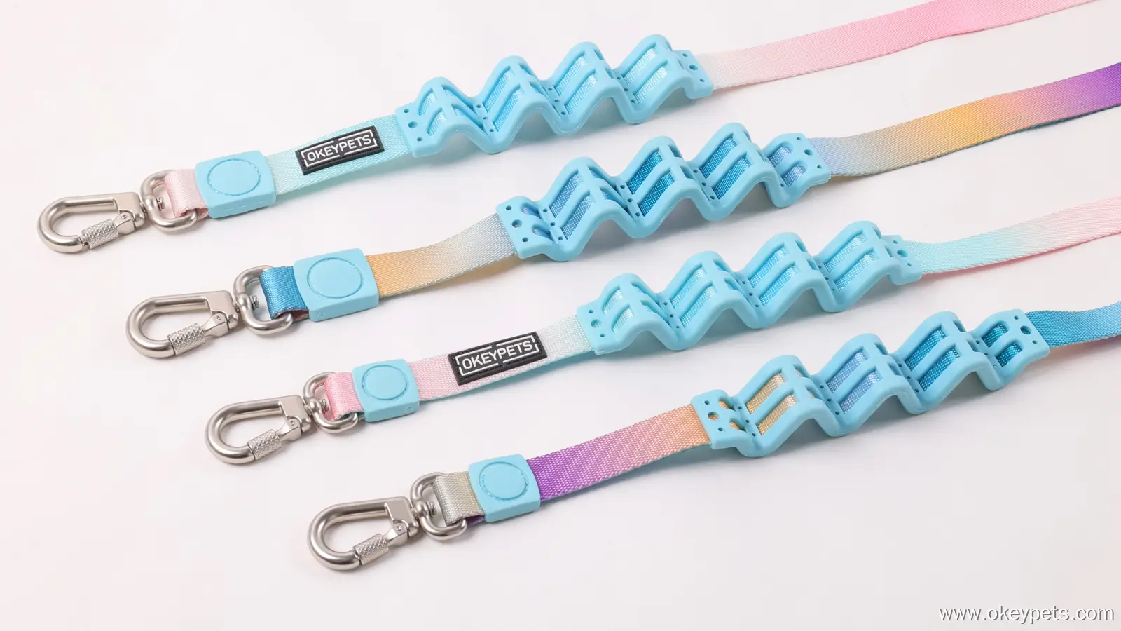 Zakázkové zatahovací vodítko pro psy, sada silného obojku a vodítka 1