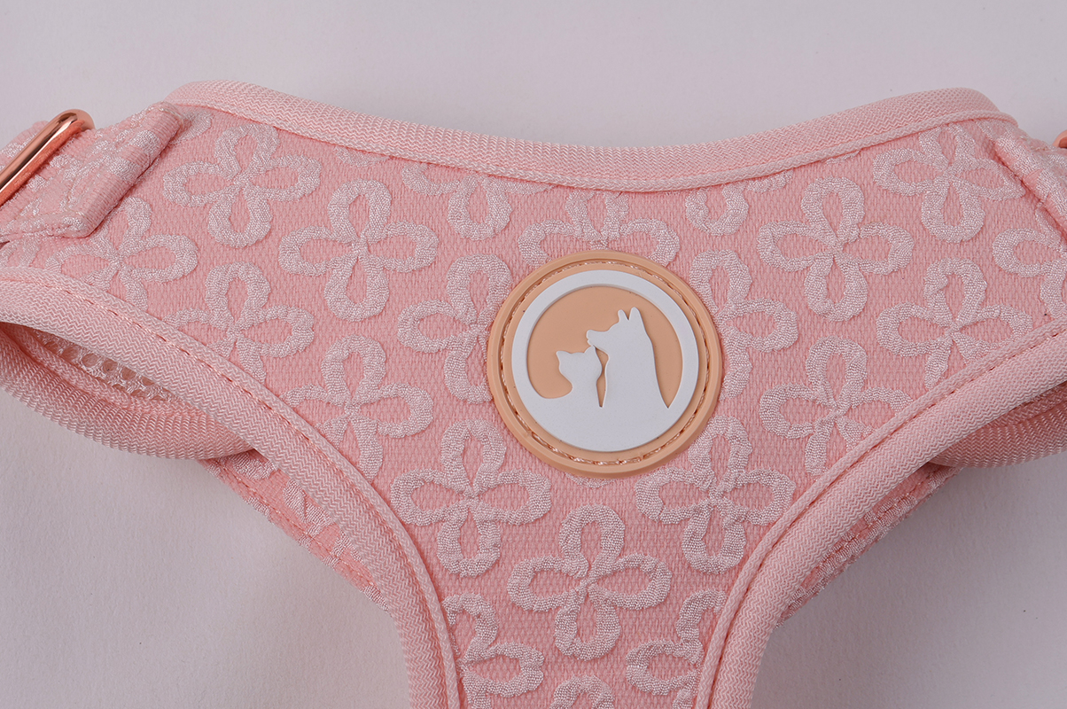 Ensemble harnais, laisse et collier brodés pour chien (collection 2025) 8