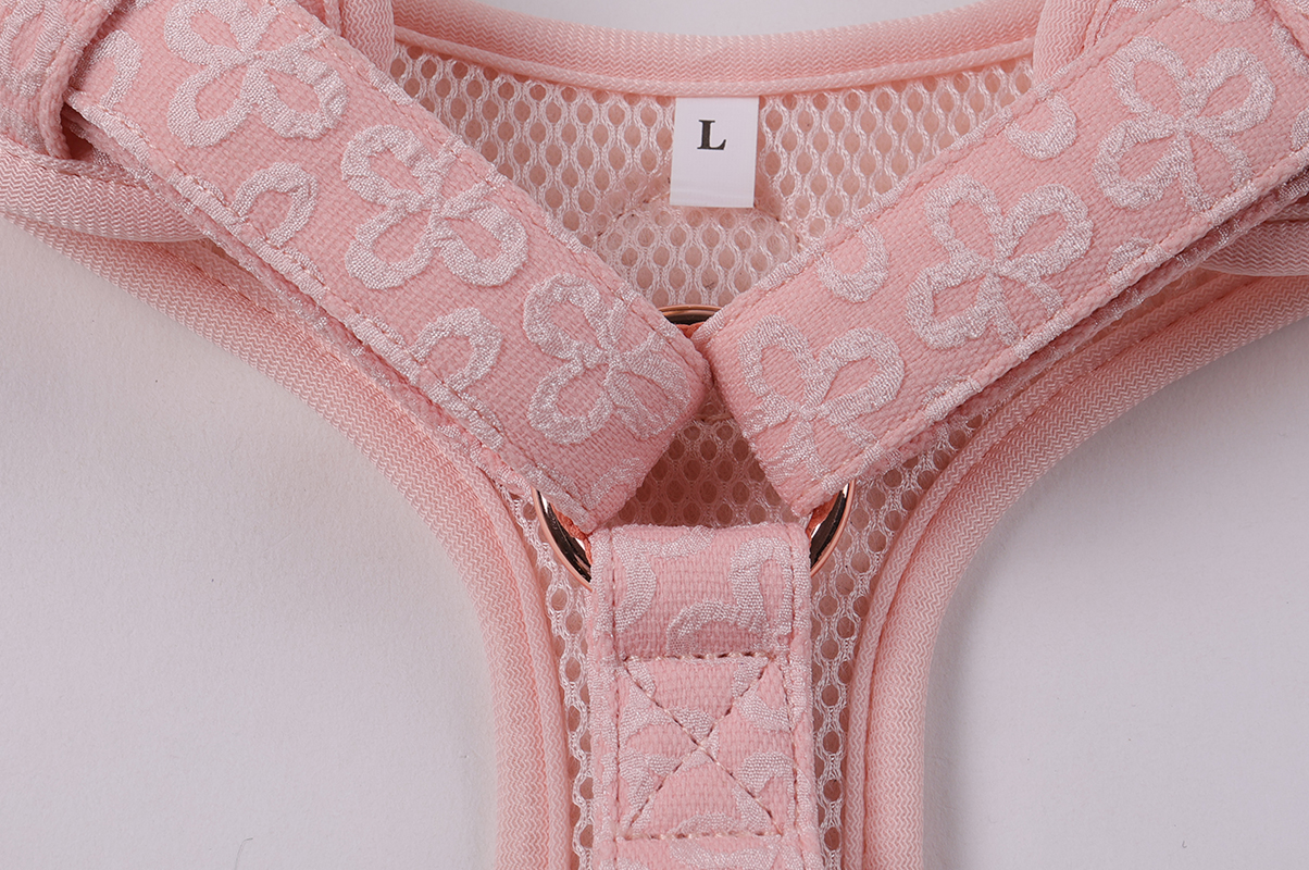 Ensemble harnais, laisse et collier brodés pour chien (collection 2025) 10