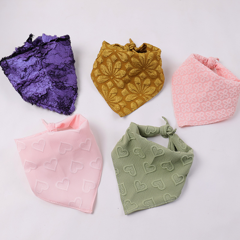 Bandana brodé personnalisé pour chien, écharpe pour chien, accessoire pour animaux de compagnie 7