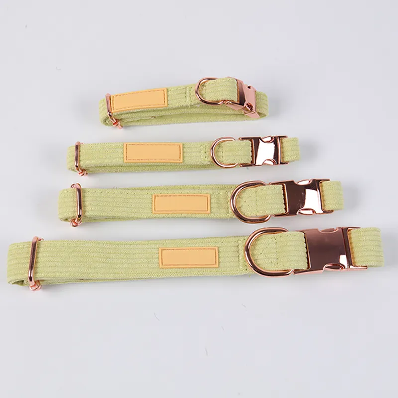 Durable Corduroy Dog Collar | Lightweight & Soft | Easy to Clean | Premium Material 2