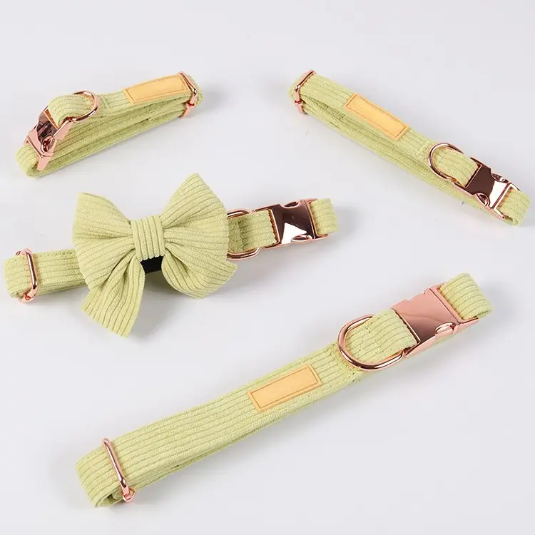 Durable Corduroy Dog Collar | Lightweight & Soft | Easy to Clean | Premium Material 3