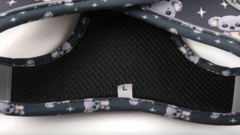 Harnais vierge pour animaux de compagnie Okeypets, personnalisable par sublimation, sans traction, à enfiler 8