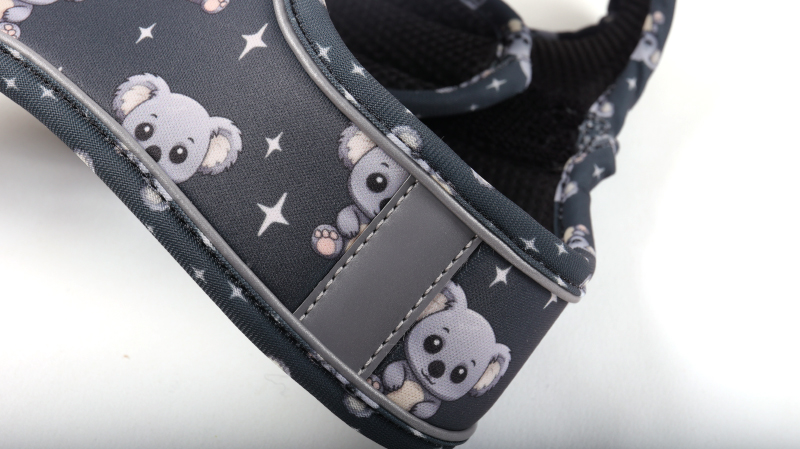 Harnais vierge pour animaux de compagnie Okeypets, personnalisable par sublimation, sans traction, à enfiler 9