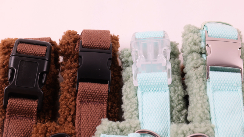 Harnais pour chien en agneau Sherpa, ajustable sur mesure, style H 16