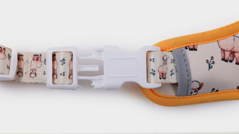 Harnais réversible personnalisé pour chien avec bande réfléchissante, boucle en plastique, gilet mignon en polyester pour chiens 13