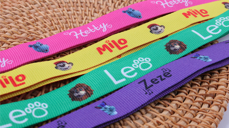 Lanières LED personnalisées avec impression sérigraphique, tours de cou LED pour le personnel de sécurité 8