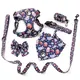 Customizable Soft Polyester Dog Harness Vest with Safety Buckle & Metal D-Ring 3