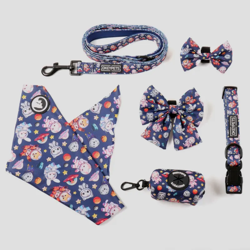 Customizable Soft Polyester Dog Harness Vest with Safety Buckle & Metal D-Ring 6