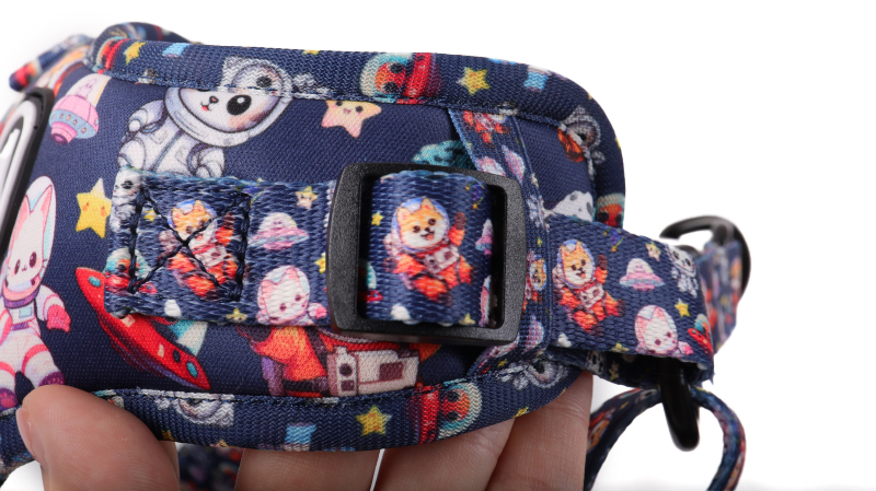 OKEYPETS Harnais pour chien personnalisé en une étape, accessoires pour animaux de compagnie, collier et laisse pour chien 16