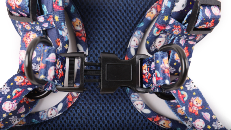 OKEYPETS Harnais pour chien personnalisé en une étape, accessoires pour animaux de compagnie, collier et laisse pour chien 15