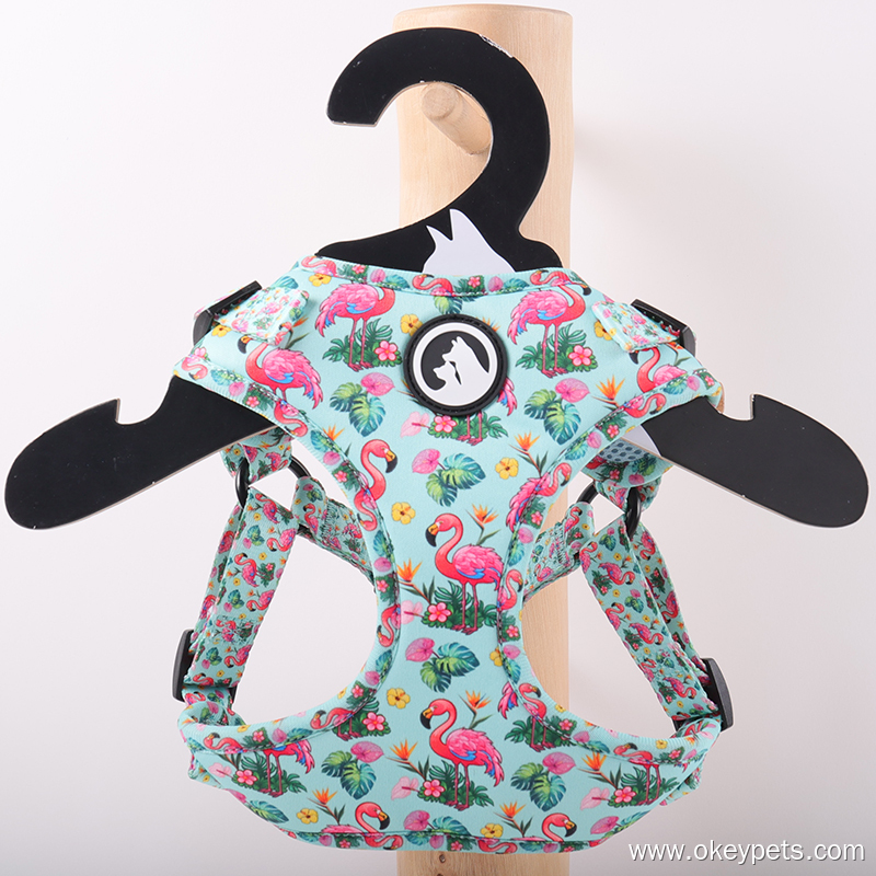 Harnais pour chien OKEYPETS Custom One Step In, harnais en néoprène pour animaux 9