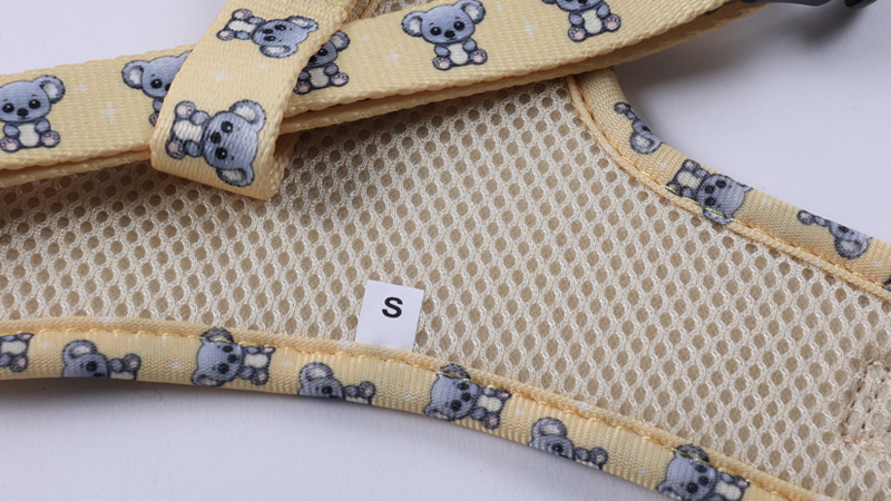 OKEYPETS Ensemble de harnais pour chien en gros, motif koala jaune, accessoires pour animaux de compagnie 19