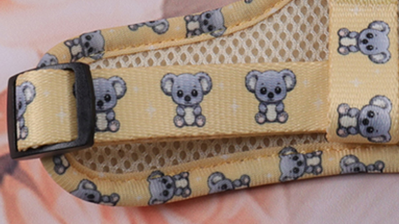OKEYPETS Ensemble de harnais pour chien en gros, motif koala jaune, accessoires pour animaux de compagnie 22