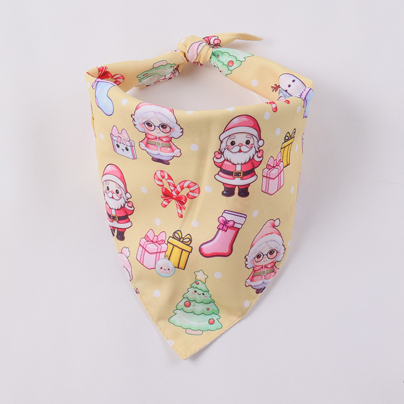 Bandana réversible en coton personnalisé Okeypets pour chien, foulard bandana à motifs animaux 14