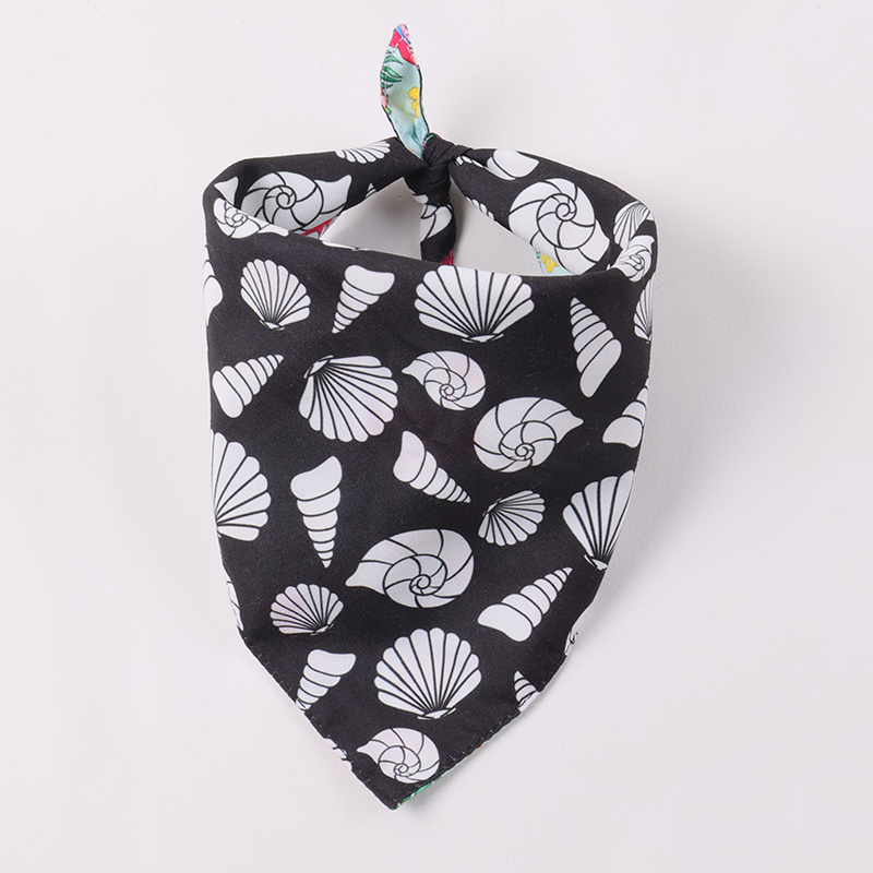 Bandana réversible en coton personnalisé Okeypets pour chien, foulard bandana à motifs animaux 11