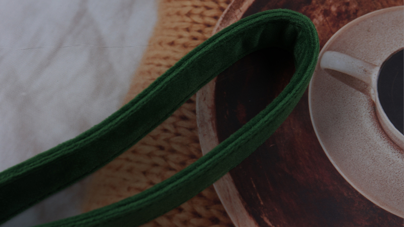 Collier et laisse en velours OKEYPETS Factory pour chiens de petite et moyenne taille, logo personnalisé. Convient aux petits et moyens chiens. 14