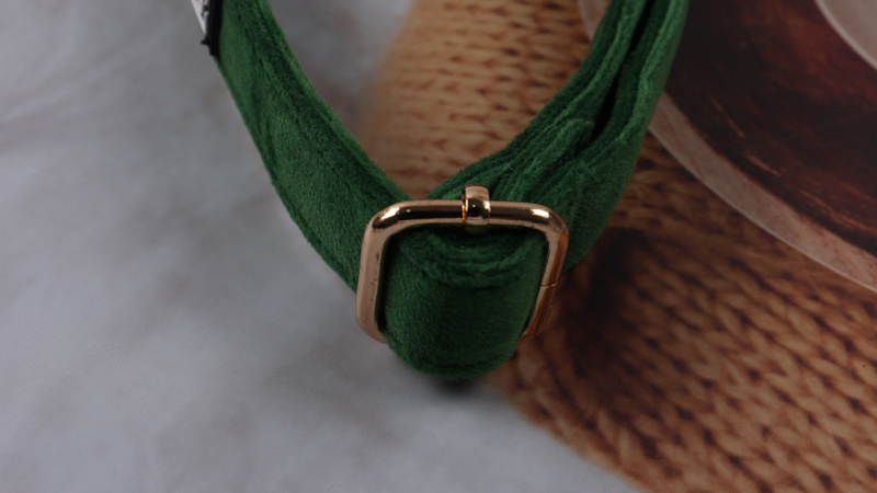 Collier et laisse en velours OKEYPETS Factory pour chiens de petite et moyenne taille, logo personnalisé. Convient aux petits et moyens chiens. 10