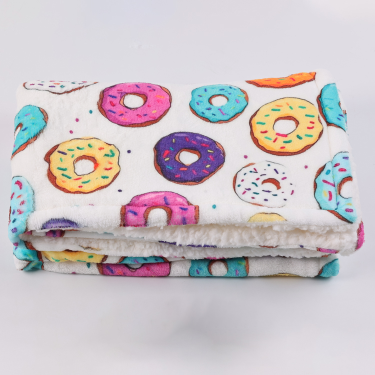 Couverture pour chien personnalisable Pet Factory en sherpa, impression par sublimation, couverture mignonne pour animaux de compagnie 11