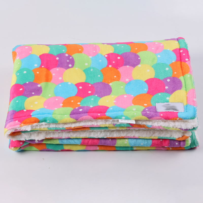 Couverture pour chien personnalisable Pet Factory en sherpa, impression par sublimation, couverture mignonne pour animaux de compagnie 15